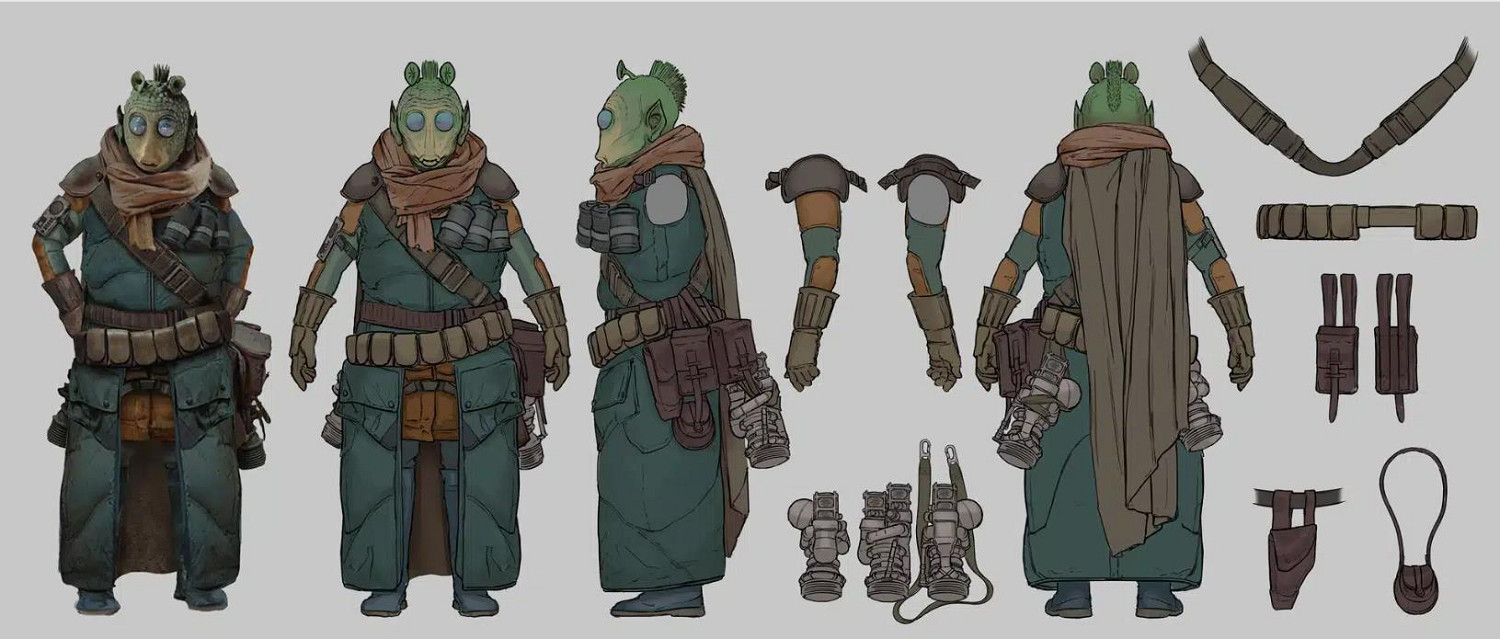 《星際大戰:日蝕》概念藝術圖泄露!展示遊戲角色設計 《星際大戰:日蝕》概念藝術圖泄露!展示遊戲角色設計