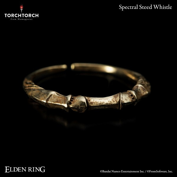還原度超高!《艾爾登法環》推出靈馬哨笛戒指 還原度超高!《艾爾登法環》推出靈馬哨笛戒指