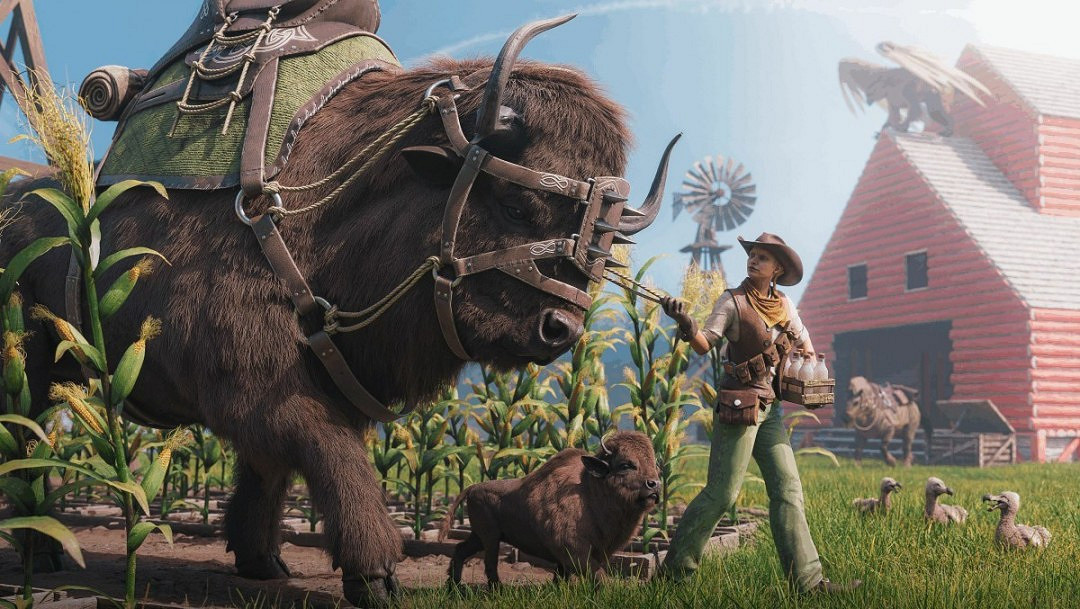 《方舟生存飛升》新生物野牛爆料,《仙境》DLC將於6月2日上線 《方舟生存飛升》新生物野牛爆料,《仙境》DLC將於6月2日上線