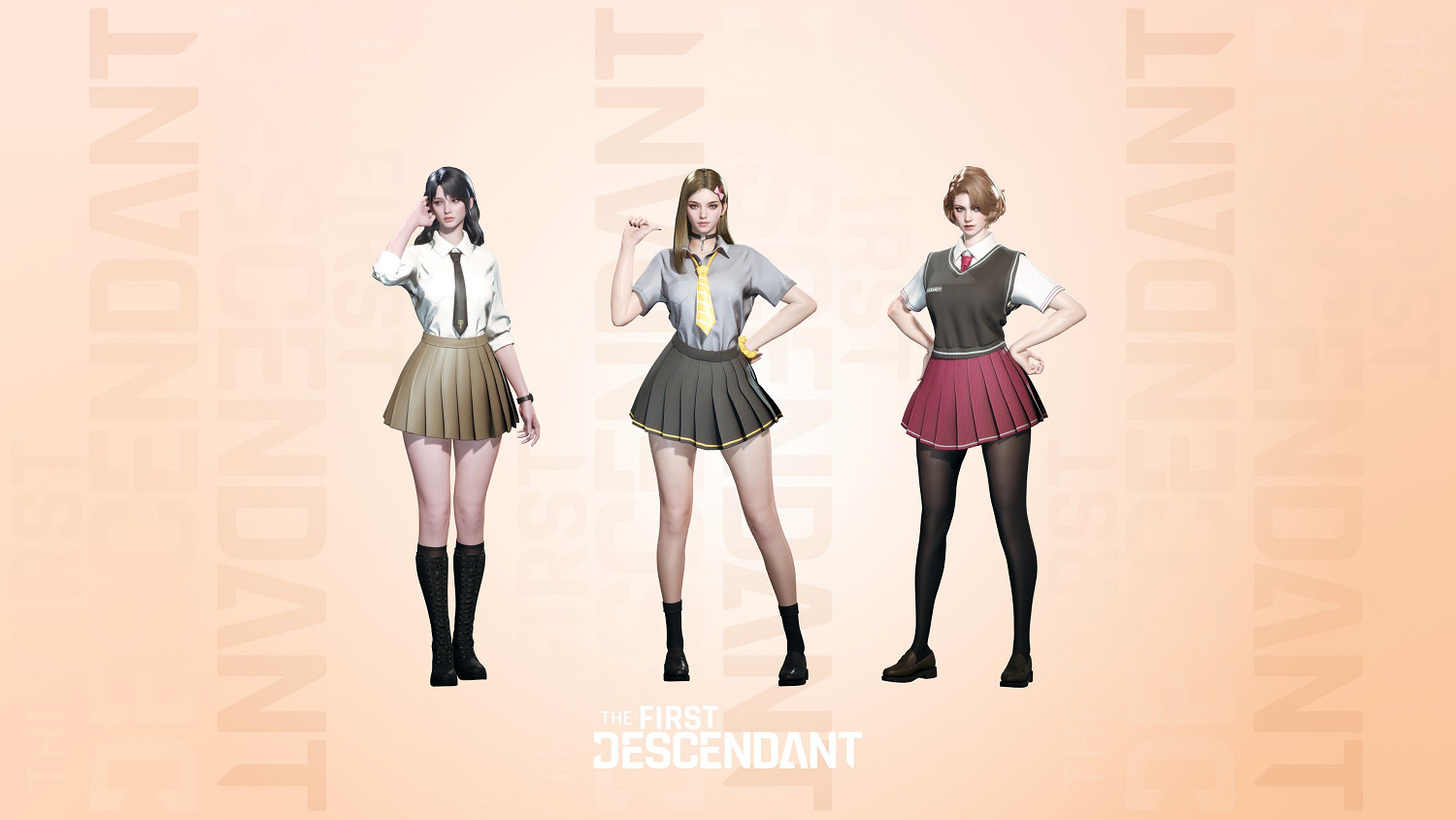製服控有福了!《第一繼承者》官方展示全新學院風時裝 製服控有福了!《第一繼承者》官方展示全新學院風時裝