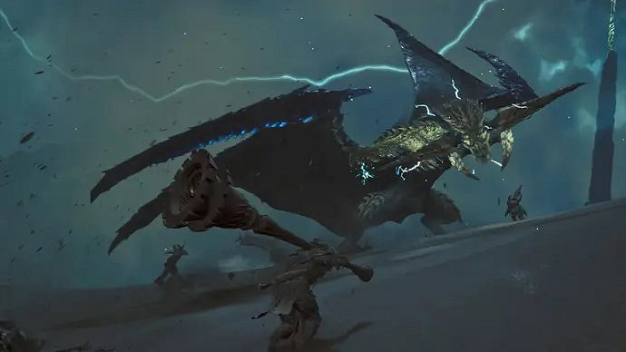 獵人們注意！《魔物獵人：荒野》曆戰王煌雷龍現身