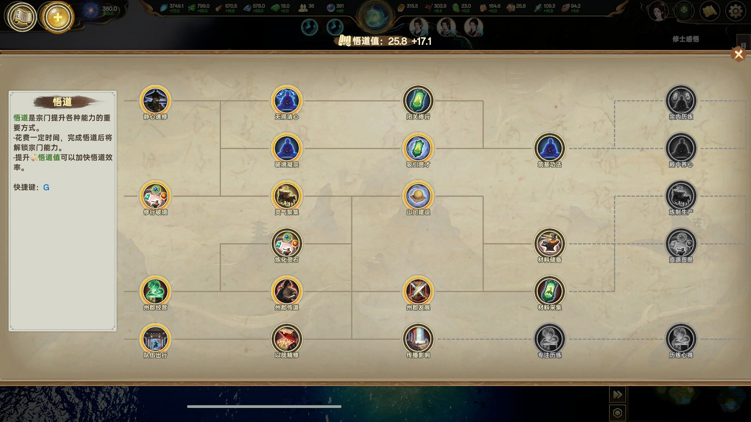 屬於修仙人的4X遊戲《宗門誌》定檔5月9日,首發特惠74.8元 屬於修仙人的4X遊戲《宗門誌》定檔5月9日,首發特惠74.8元