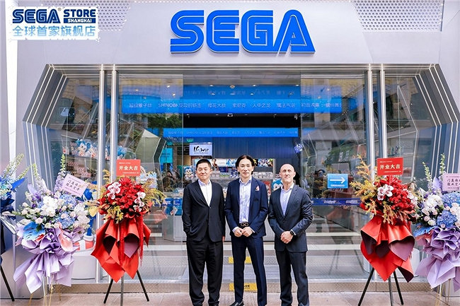 世嘉全球首家旗艦店開業儀式盛大舉行 索尼克空降百聯ZX引爆狂歡