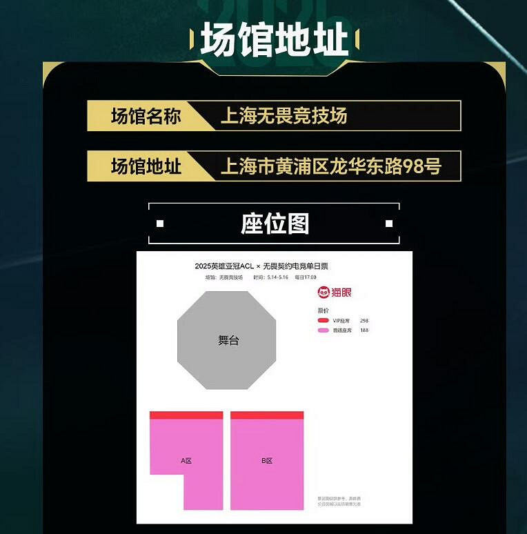 《特戰英豪》ACL比賽地點介紹