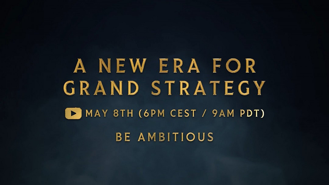 P社預告大戰略遊戲“代號凱撒” 5月8日正式公布 P社預告大戰略遊戲“代號凱撒” 5月8日正式公布