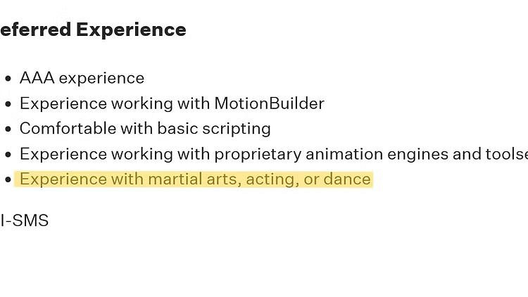 索尼招募“舞蹈武者”,用動作捕捉重寫暴力美學基因 索尼招募“舞蹈武者”,用動作捕捉重寫暴力美學基因