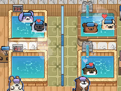 這澡堂誰泡了不迷糊？線條小狗官方遊戲《線條小狗：動物溫泉》定檔5月14日Steam發售