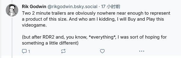 育碧編劇不滿《GTA6》新預告：太生硬了 像是AI做的！