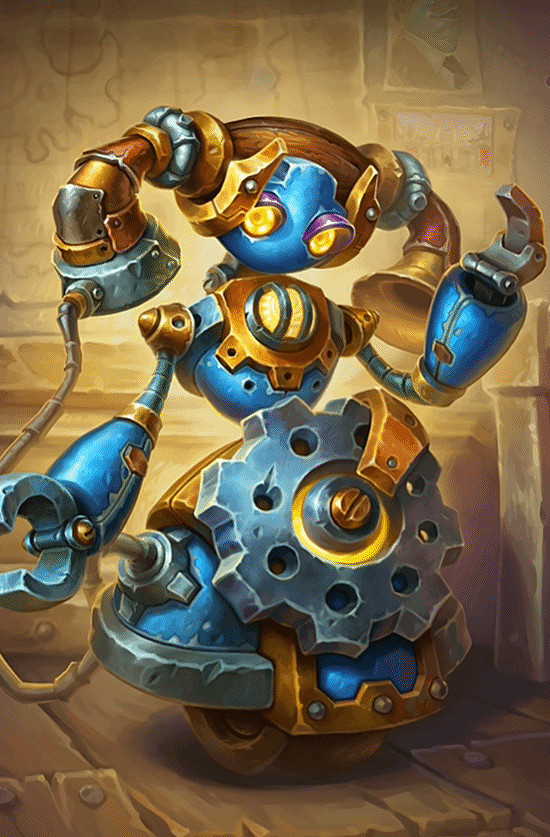 《爐石戰記》官宣將舉辦畫展！主角竟然是機器人！