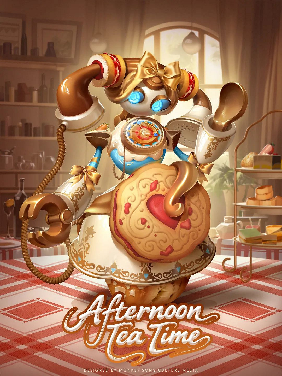 《爐石戰記》官宣將舉辦畫展！主角竟然是機器人！