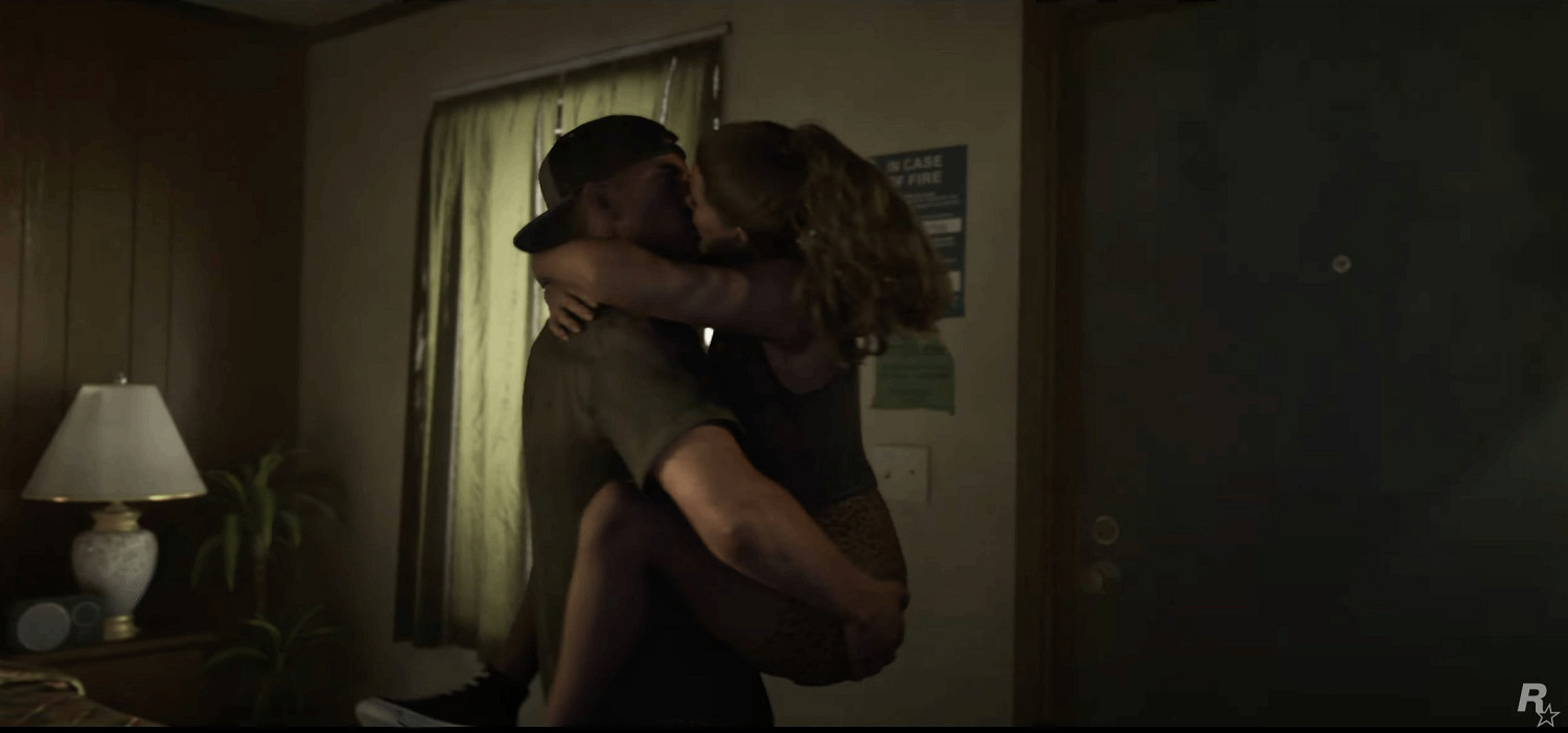 《GTA6》新預告女主對男主太熱情 網友:剛出獄很正常!