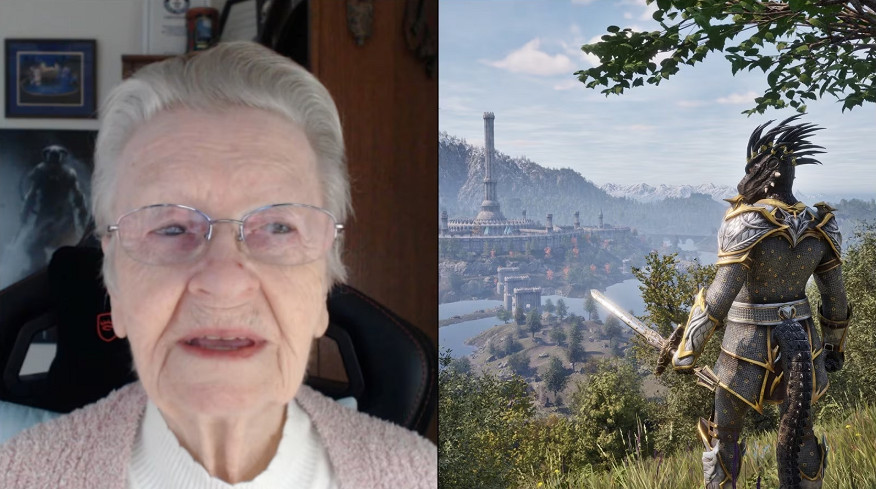 《上古卷軸4RE》吸引「天際阿嬤」注意 九旬老太再戰湮滅 《上古卷軸4RE》吸引「天際阿嬤」注意 九旬老太再戰湮滅