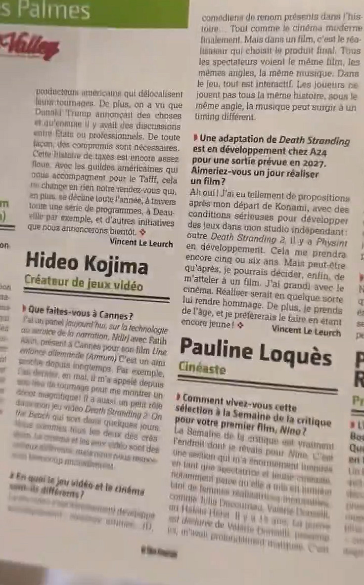 《Physint》開發周期曝光 小島秀夫或計劃轉戰影壇 《Physint》開發周期曝光 小島秀夫或計劃轉戰影壇