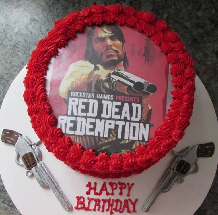 《荒野大鏢客》十五周年狂歡啟幕！粉絲做精美蛋糕