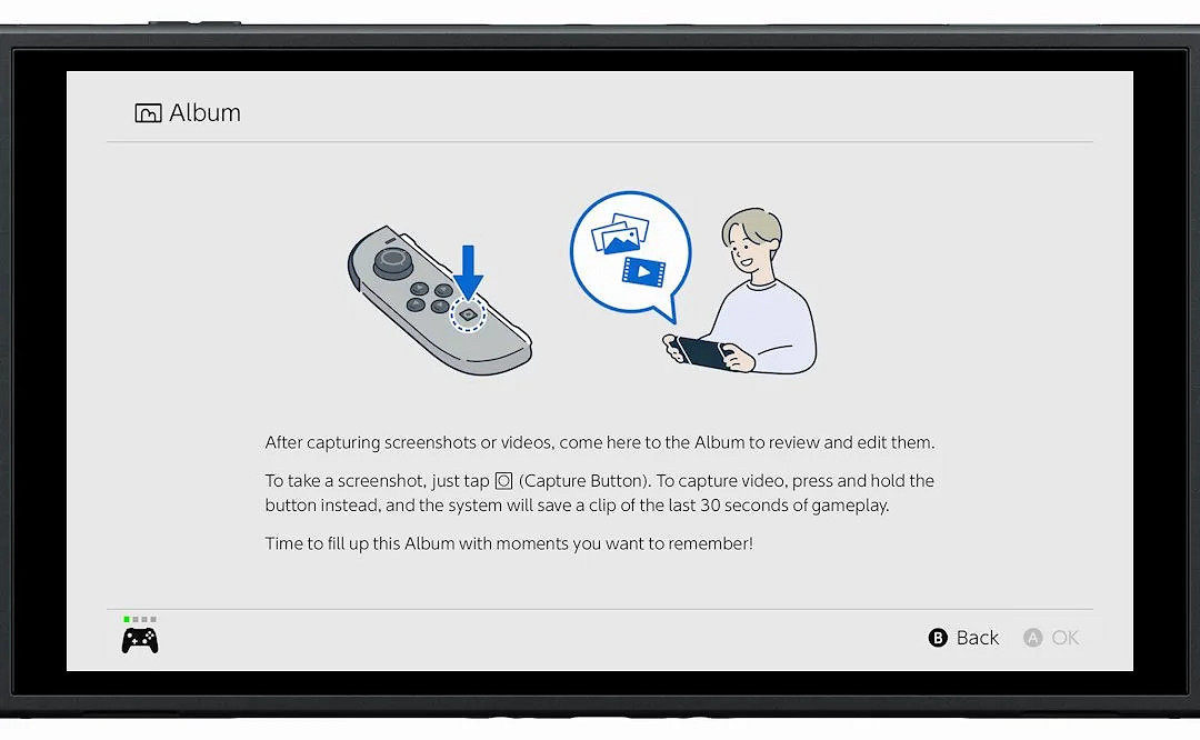 Switch2遊戲錄影功能延續經典設定 畫質升級尚未明確