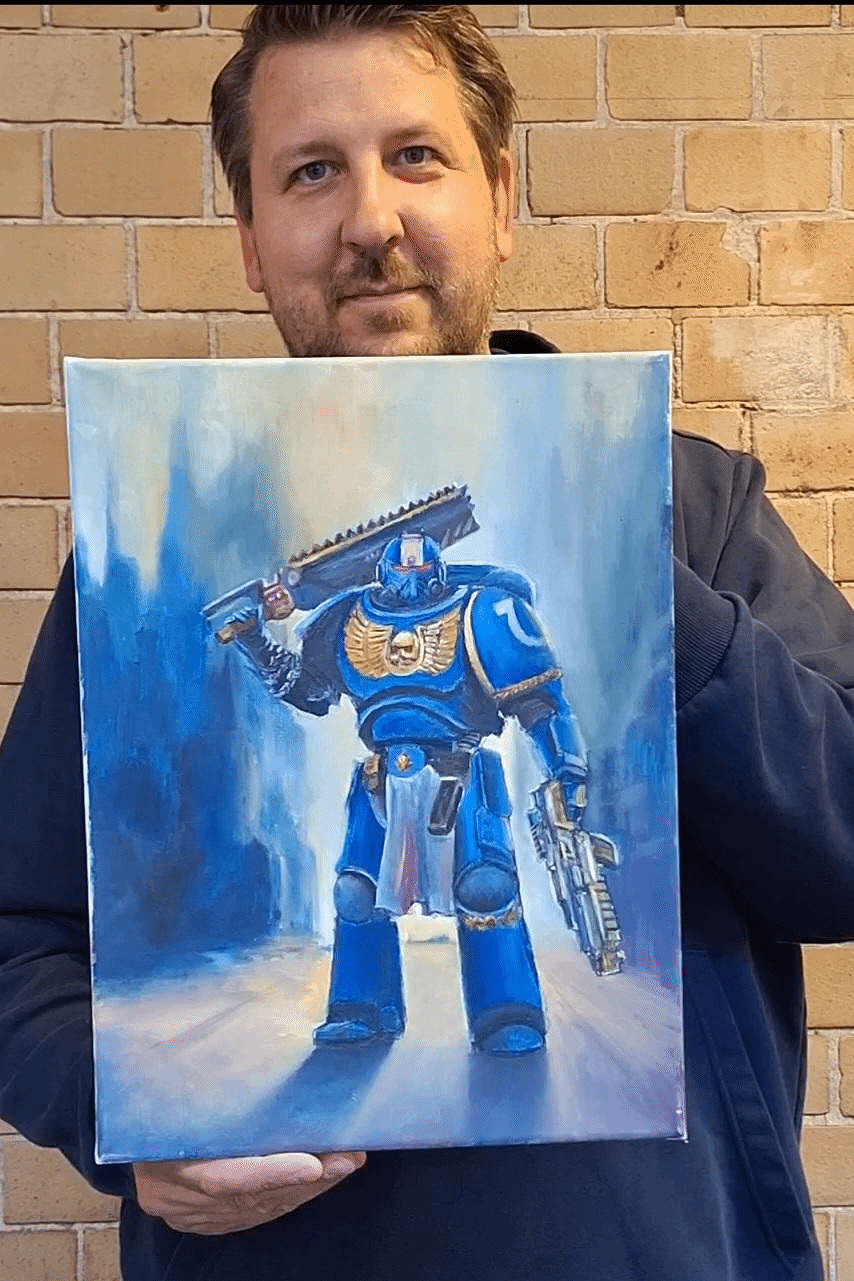 粉絲曬《艾爾登法環》DLC手繪油畫：色彩豐富有層次！