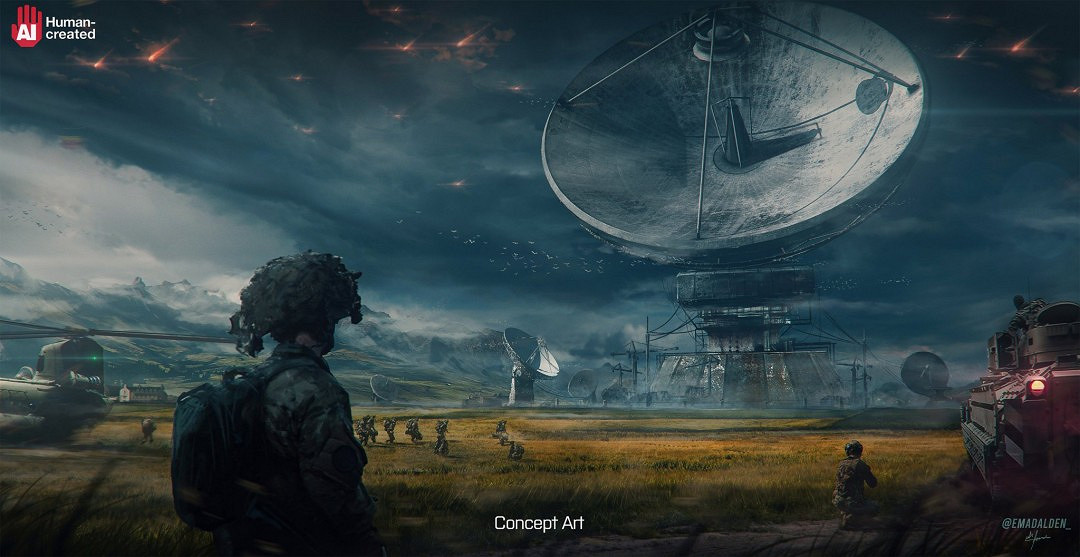 非AI!23歲伊拉克畫師打造《戰地風雲》驚人概念圖 非AI!23歲伊拉克畫師打造《戰地風雲》驚人概念圖