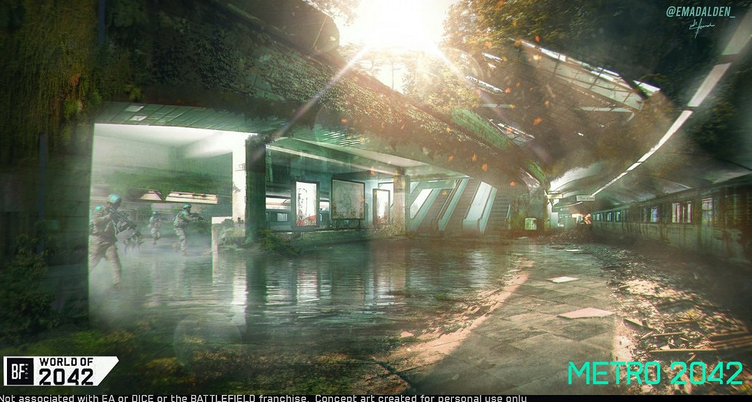 非AI!23歲伊拉克畫師打造《戰地風雲》驚人概念圖 非AI!23歲伊拉克畫師打造《戰地風雲》驚人概念圖