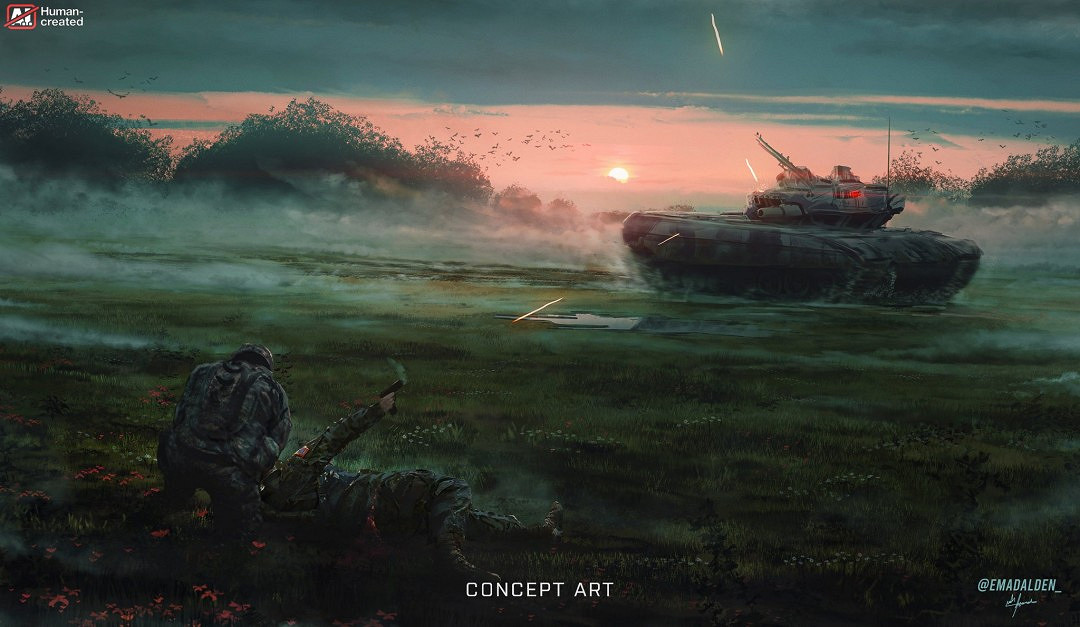 非AI!23歲伊拉克畫師打造《戰地風雲》驚人概念圖 非AI!23歲伊拉克畫師打造《戰地風雲》驚人概念圖