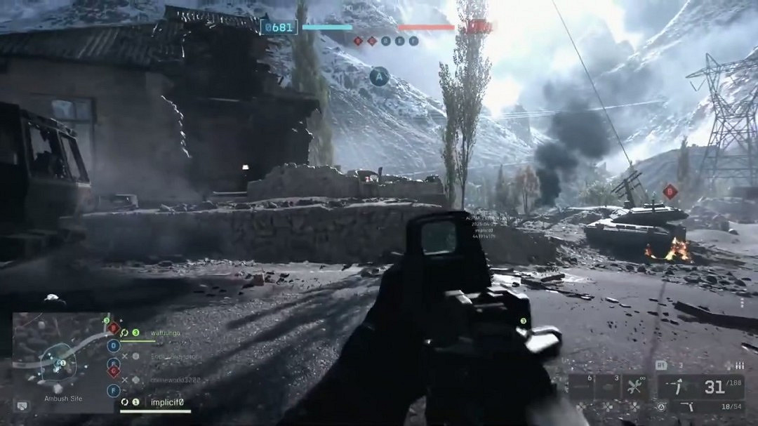 《戰地風雲》新作B測完整對局展示 大地圖經典征服模式 《戰地風雲》新作B測完整對局展示 大地圖經典征服模式