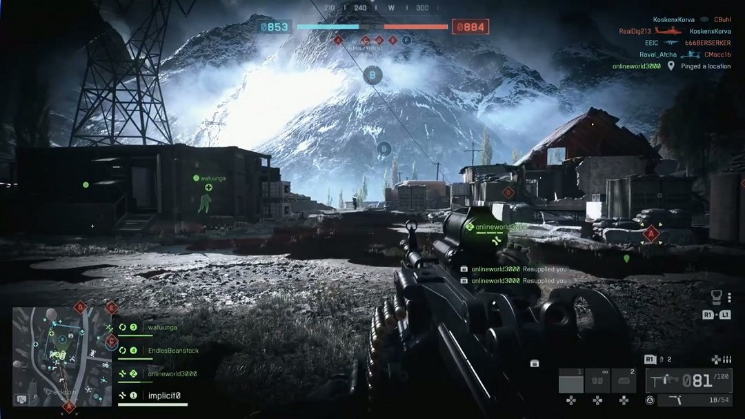 《戰地風雲》新作B測完整對局展示 大地圖經典征服模式 《戰地風雲》新作B測完整對局展示 大地圖經典征服模式