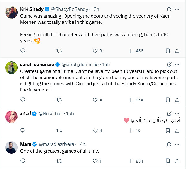 史上最偉大的遊戲之一!《巫師3:狂獵》發售十周年 史上最偉大的遊戲之一!《巫師3:狂獵》發售十周年