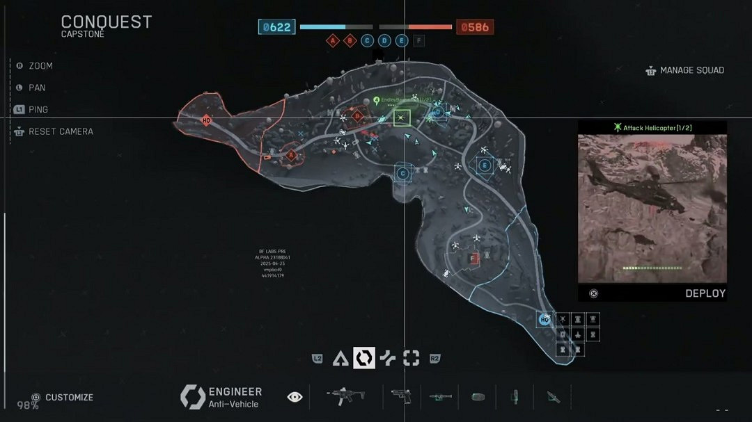 《戰地風雲》新作B測完整對局展示 大地圖經典征服模式 《戰地風雲》新作B測完整對局展示 大地圖經典征服模式