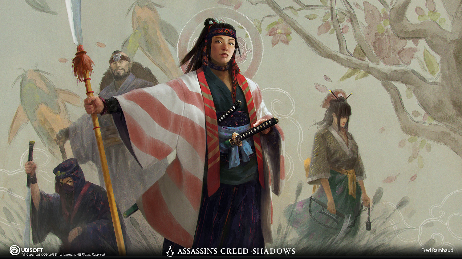 《刺客教條：影》海量概念圖公布：信長妹妹雄姿英發!