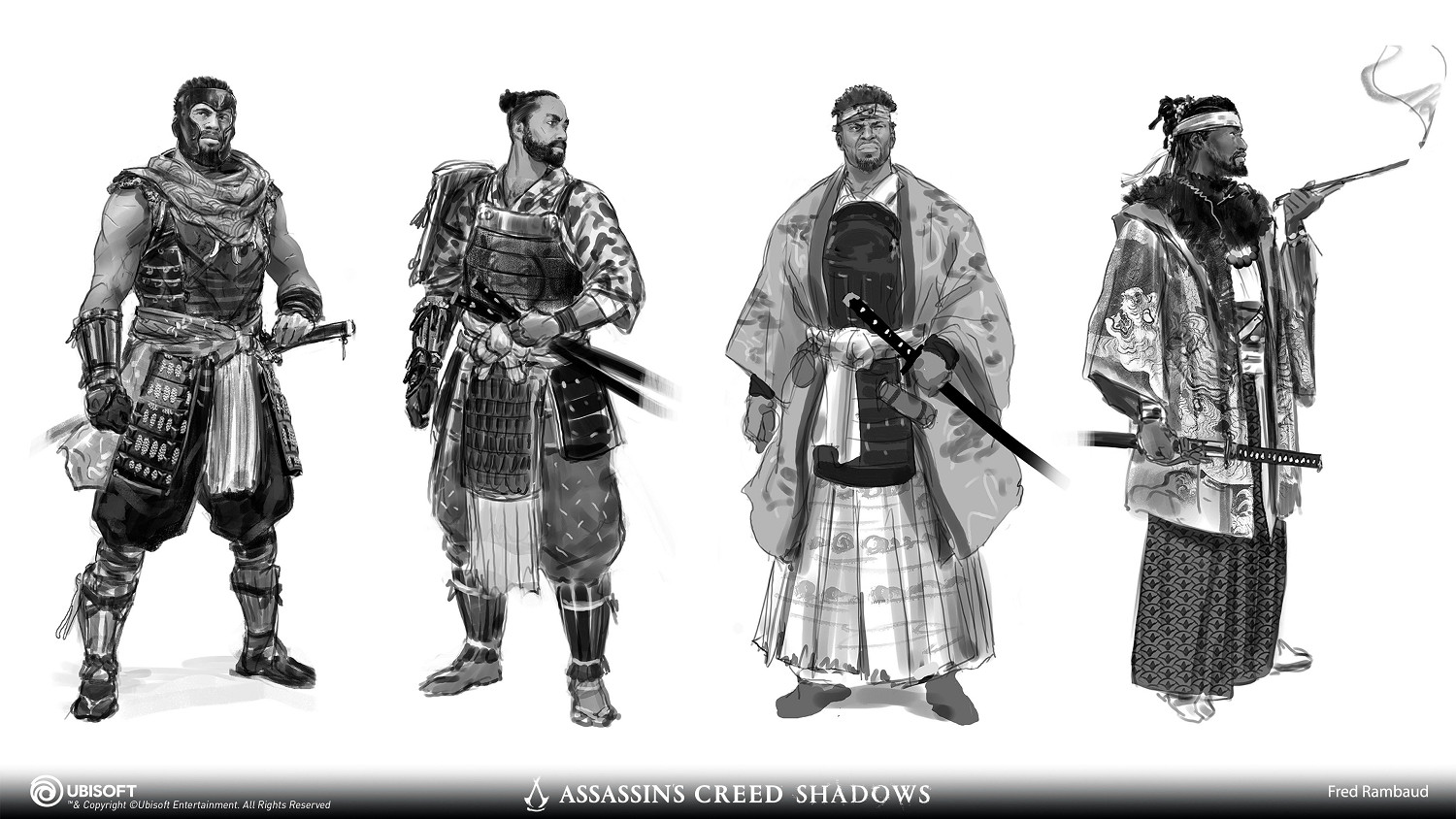 《刺客教條：影》海量概念圖公布：信長妹妹雄姿英發!