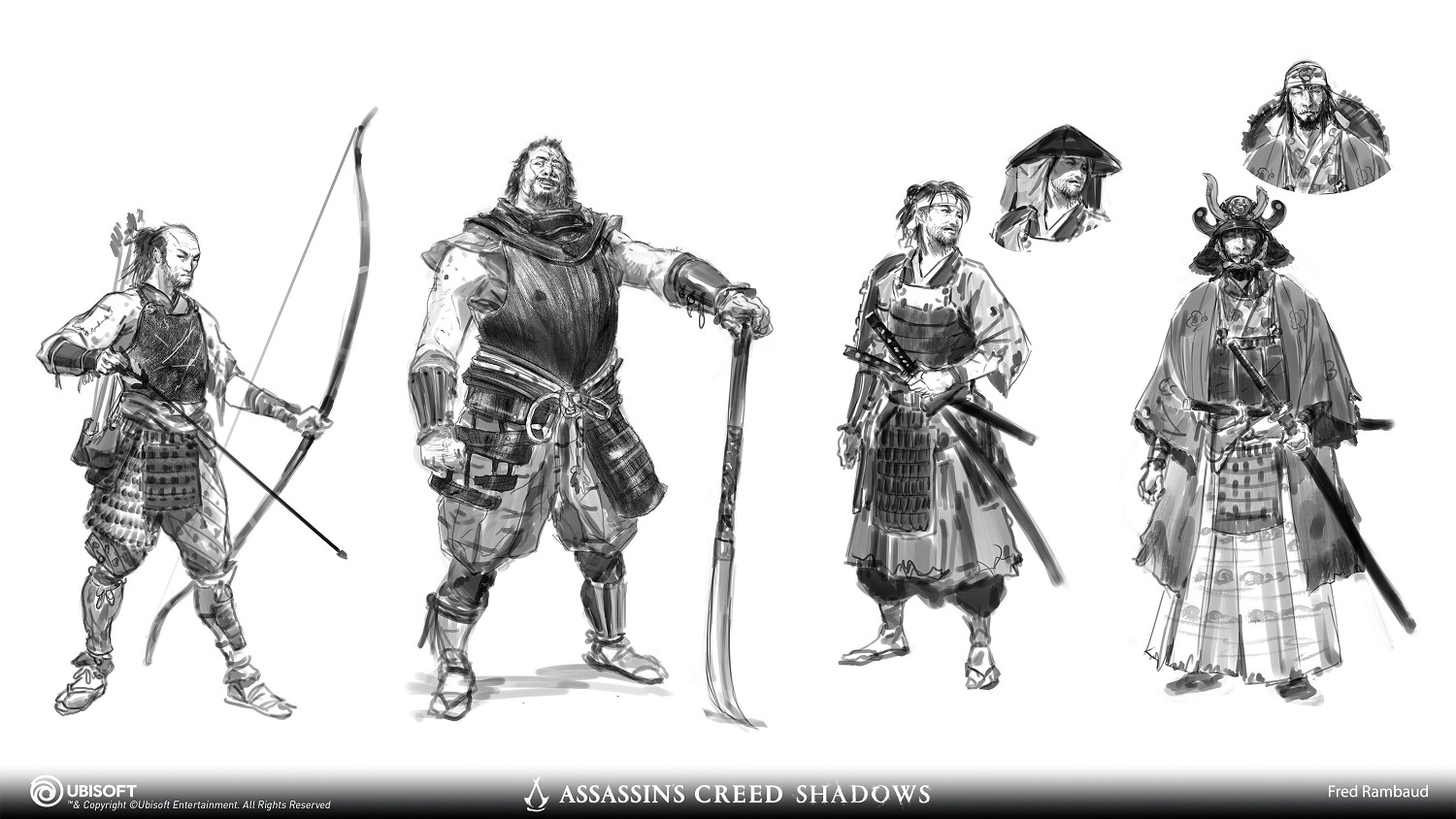 《刺客教條：影》海量概念圖公布：信長妹妹雄姿英發!