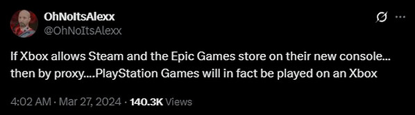 索尼這下汗流浹背了？Xbox主機將支援Steam遊戲運行
