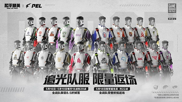 和平精英PEL追光隊服返場購買方法 和平精英PEL追光隊服返場購買方法