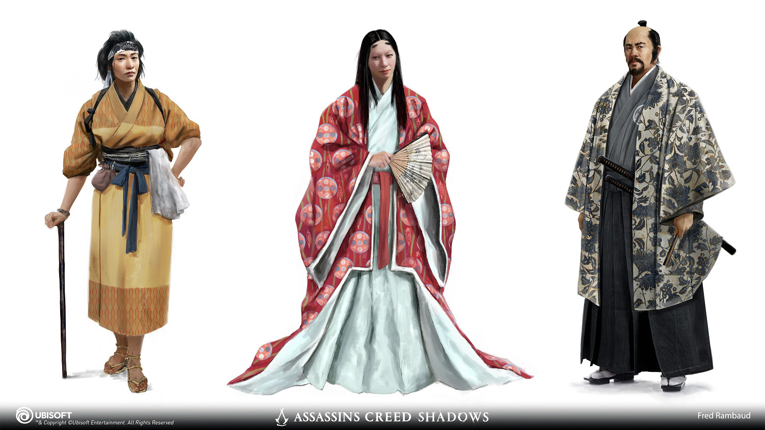 《刺客教條：影》海量概念圖公布：信長妹妹雄姿英發!