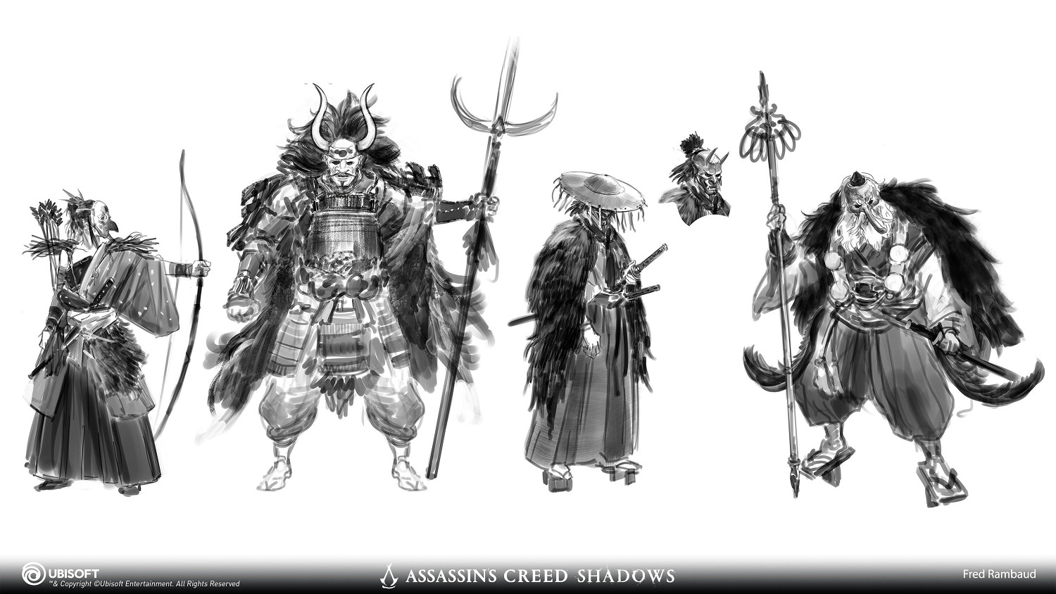 《刺客教條：影》海量概念圖公布：信長妹妹雄姿英發!