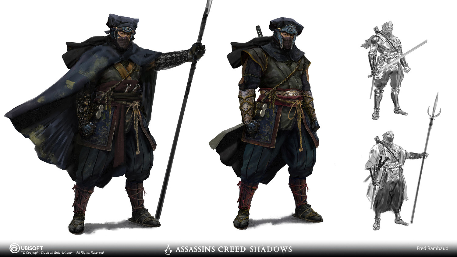 《刺客教條：影》海量概念圖公布：信長妹妹雄姿英發!