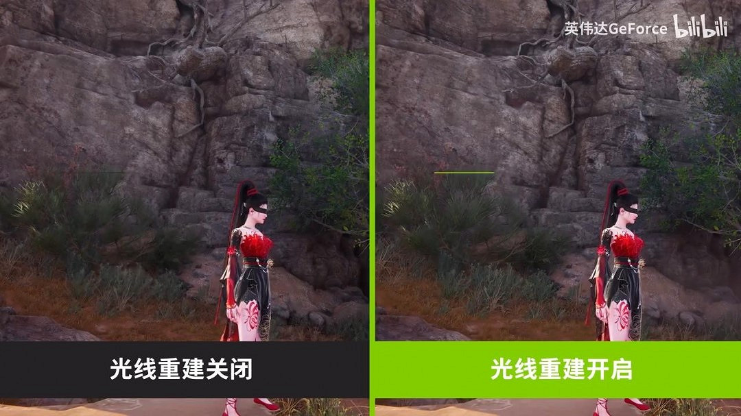 《永劫無間》全景光追和DLSS光線重建 畫面提升 《永劫無間》全景光追和DLSS光線重建 畫面提升