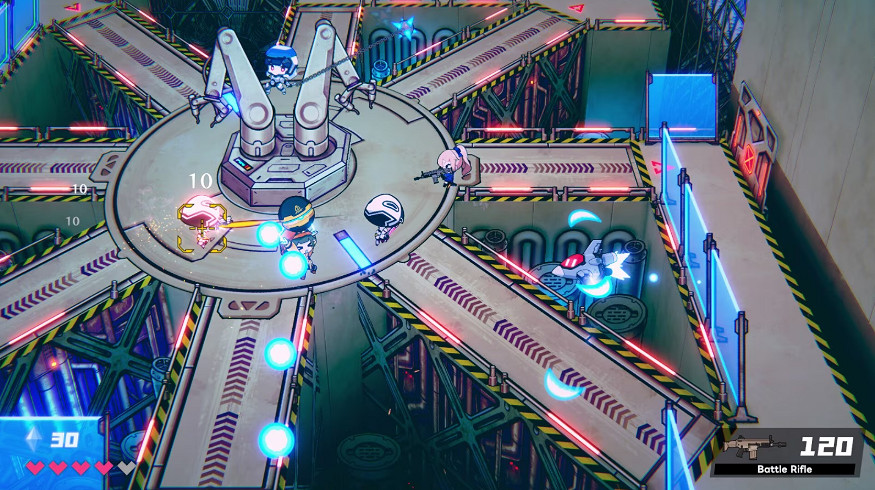 Q版女兵痛擊生化威斯坦？肉鴿射擊《Gunner-chan!》