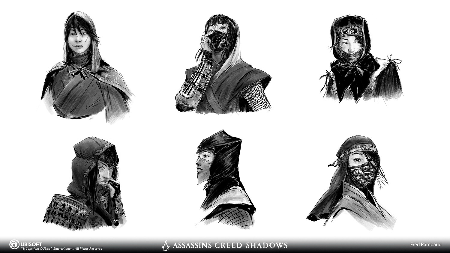 《刺客教條：影》海量概念圖公布：信長妹妹雄姿英發!