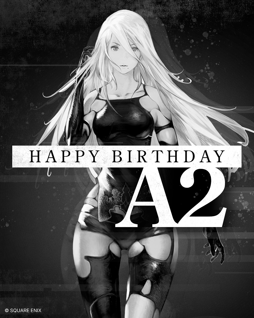 《尼爾 機械紀元》A2生日賀圖公開:破洞黑絲還勒肉! 《尼爾 機械紀元》A2生日賀圖公開:破洞黑絲還勒肉!