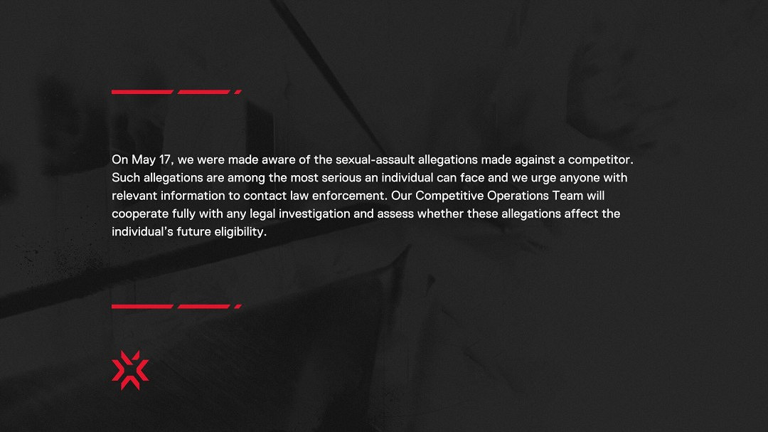 《特戰英豪》女選手被指控性侵 拳頭處理方式遭玩家社區指責 《特戰英豪》女選手被指控性侵 拳頭處理方式遭玩家社區指責