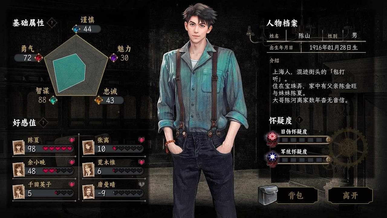 致敬黎明前的無名英雄!諜戰文字冒險遊戲《諜:驚蟄》現已發售 致敬黎明前的無名英雄!諜戰文字冒險遊戲《諜:驚蟄》現已發售