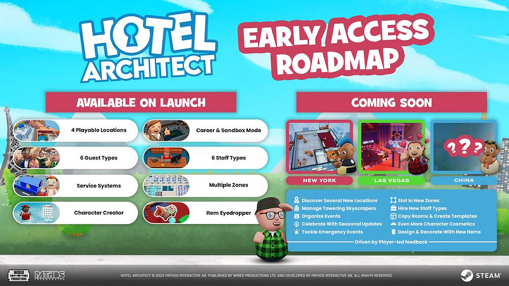 模擬經營《酒店建築師》未來將增添紐約與拉斯維加斯 模擬經營《酒店建築師》未來將增添紐約與拉斯維加斯