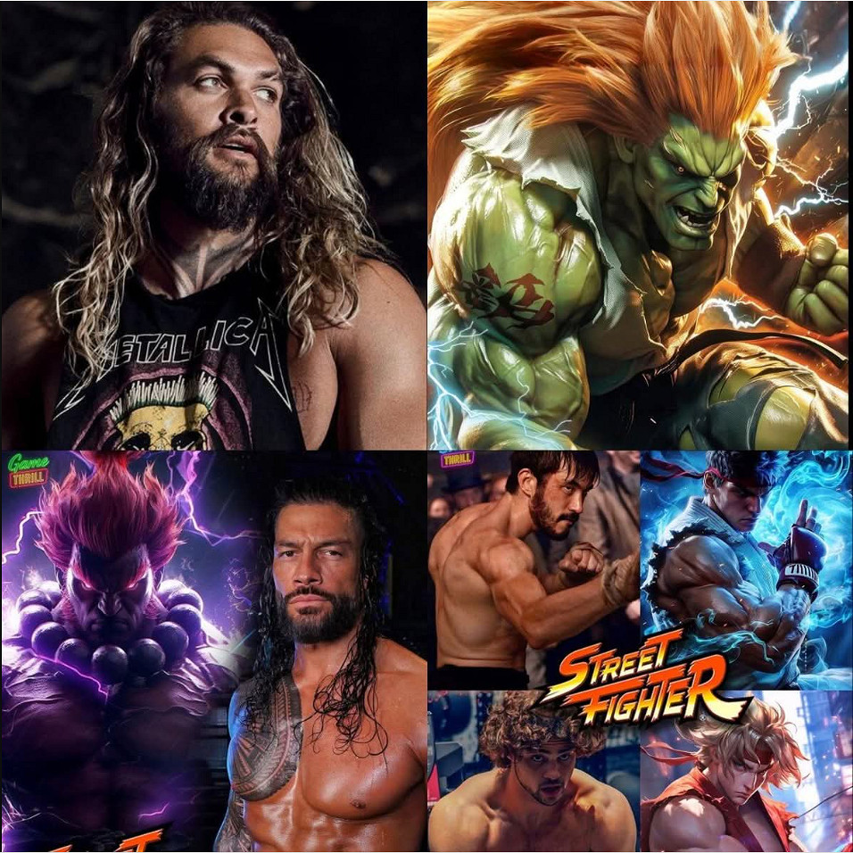 傳奇影業打造《快打旋風》電影 布蘭卡、豪鬼選角曝光 傳奇影業打造《快打旋風》電影 布蘭卡、豪鬼選角曝光