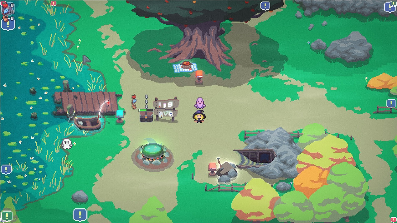 Steam最上頭的像素風小遊戲RPG《魔釜小女巫》現已正式上線! Steam最上頭的像素風小遊戲RPG《魔釜小女巫》現已正式上線!