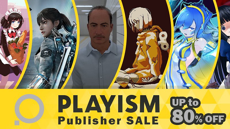 全場低至2折!PLAYISM發行商促銷2025現已在Steam和Nintendo e-shop上開啟 全場低至2折!PLAYISM發行商促銷2025現已在Steam和Nintendo e-shop上開啟