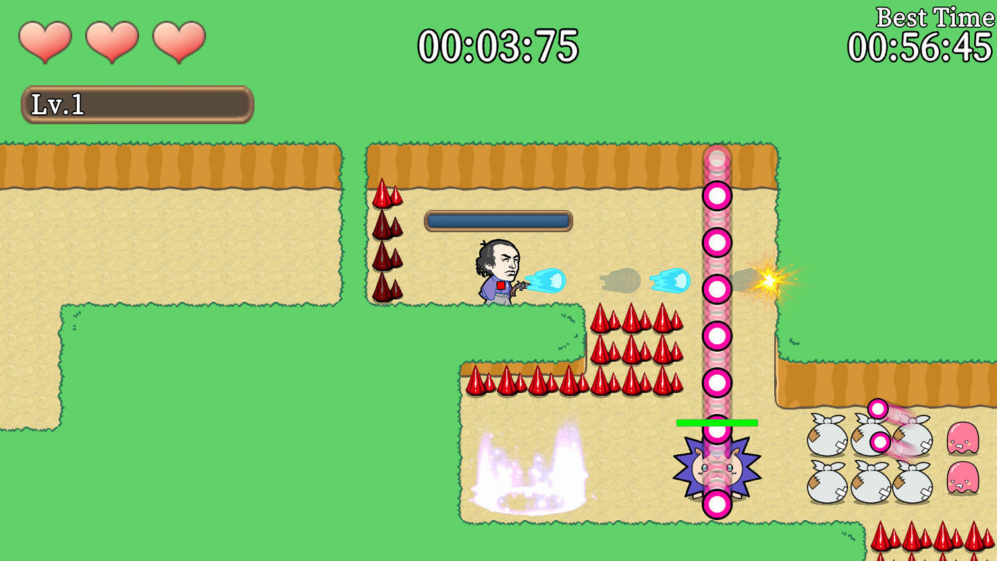 惡搞彈幕射擊新作《阪本危機彈發》6月19號推出！