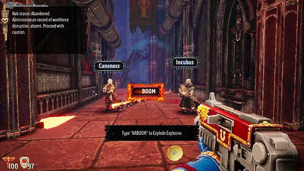 《戰鎚40K：爆矢槍 復仇之言》衍生打字遊戲免費發布