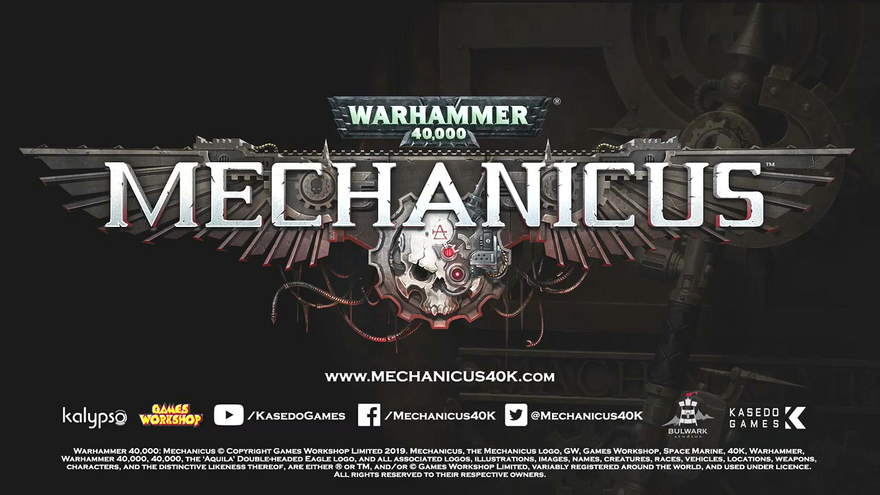 《戰鎚40K：機械神教》宣布登陸PS4/Switch/Xbox One