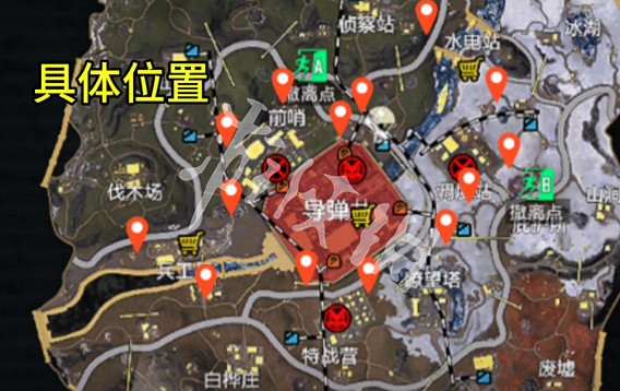 和平精英地鐵逃生冰河禁區油桶位置大全