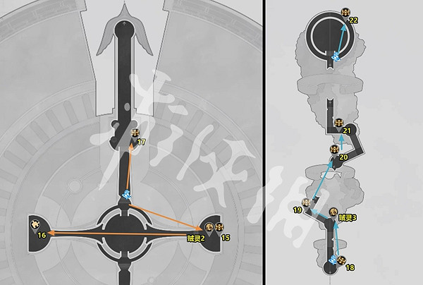 崩壞星穹鐵道無暉祈堂黎明雲崖寶箱位置大全 崩壞星穹鐵道無暉祈堂黎明雲崖寶箱位置大全